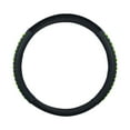 thumbnail image 4 of FH Group Genuine Leather Lace-Up Steering Wheel Cover - Green, 4 of 5