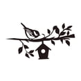 thumbnail image 3 of de jardín con silueta negra de animales, decoración de jardín, letrero de pared creativo 2D de pájaro en para entrada de patio de granja,, 3 of 8