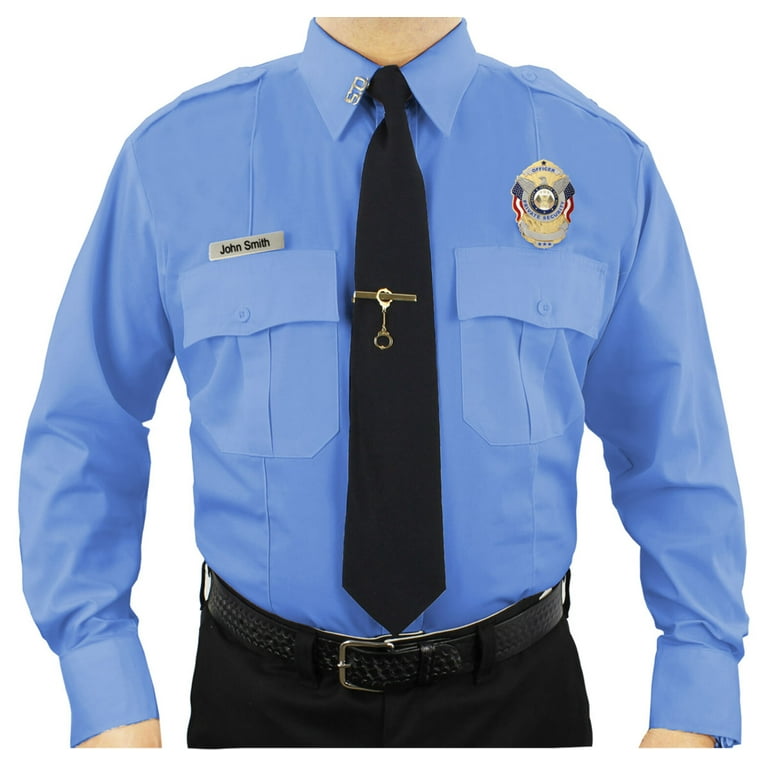 First Class Polycotton Long Sleeve Uniform Shirt - Tan - M