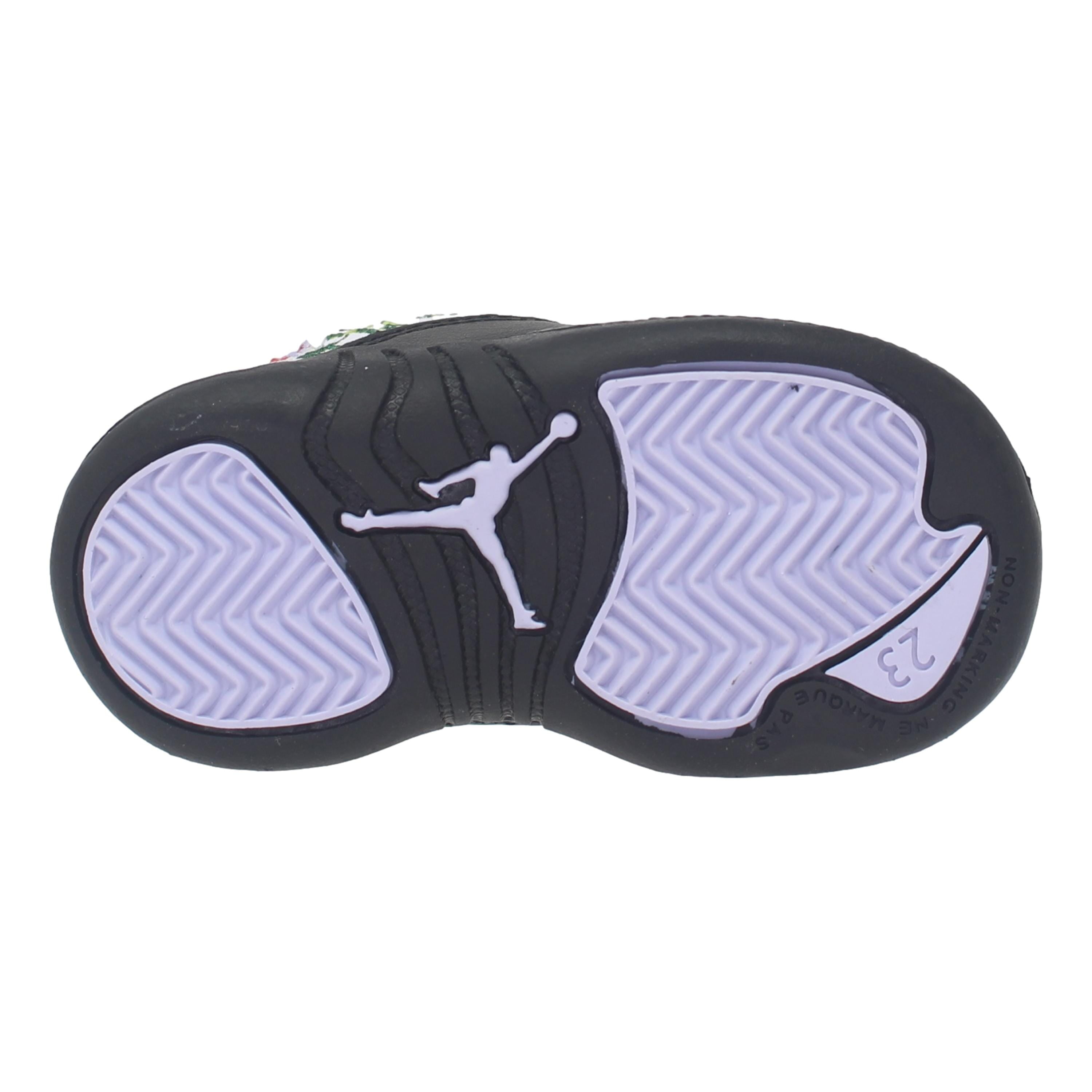 jordan 12 black green