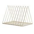 thumbnail image 3 of 2x Metal Book Book Holder Moderno Minimalist Bookshelf para Home Office Gold Sunnimix Estantería de escritorio de metal, 3 of 8