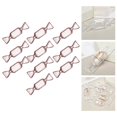 thumbnail image 2 of relayinert Mini Organisateur de Colliers en Forme de Bonbon Rangement de Colliers Rose 10 Pcs 1Set, 2 of 6
