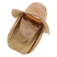 thumbnail image 4 of Sombrero de ala ancha para exteriores de verano para hombres y mujeres, sombrero de pesca con ala ancha y protección UV, sombrero moderno para hombres, sombrero para el sol, 4 of 7