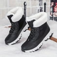 thumbnail image 4 of Thick Velvet Winter Snow Boots - High Top Anti Slip Large Size Shoes for Men and Women, 4 of 8