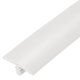 thumbnail image 1 of Moldura de borde de caucho T Uxcell, 1-3/32 pulgadas x 20 pies, moldura flexible de plástico con barbilla central para mesa, máquina de juegos y arcade, tira de transición de suelo, blanca, 1 of 7