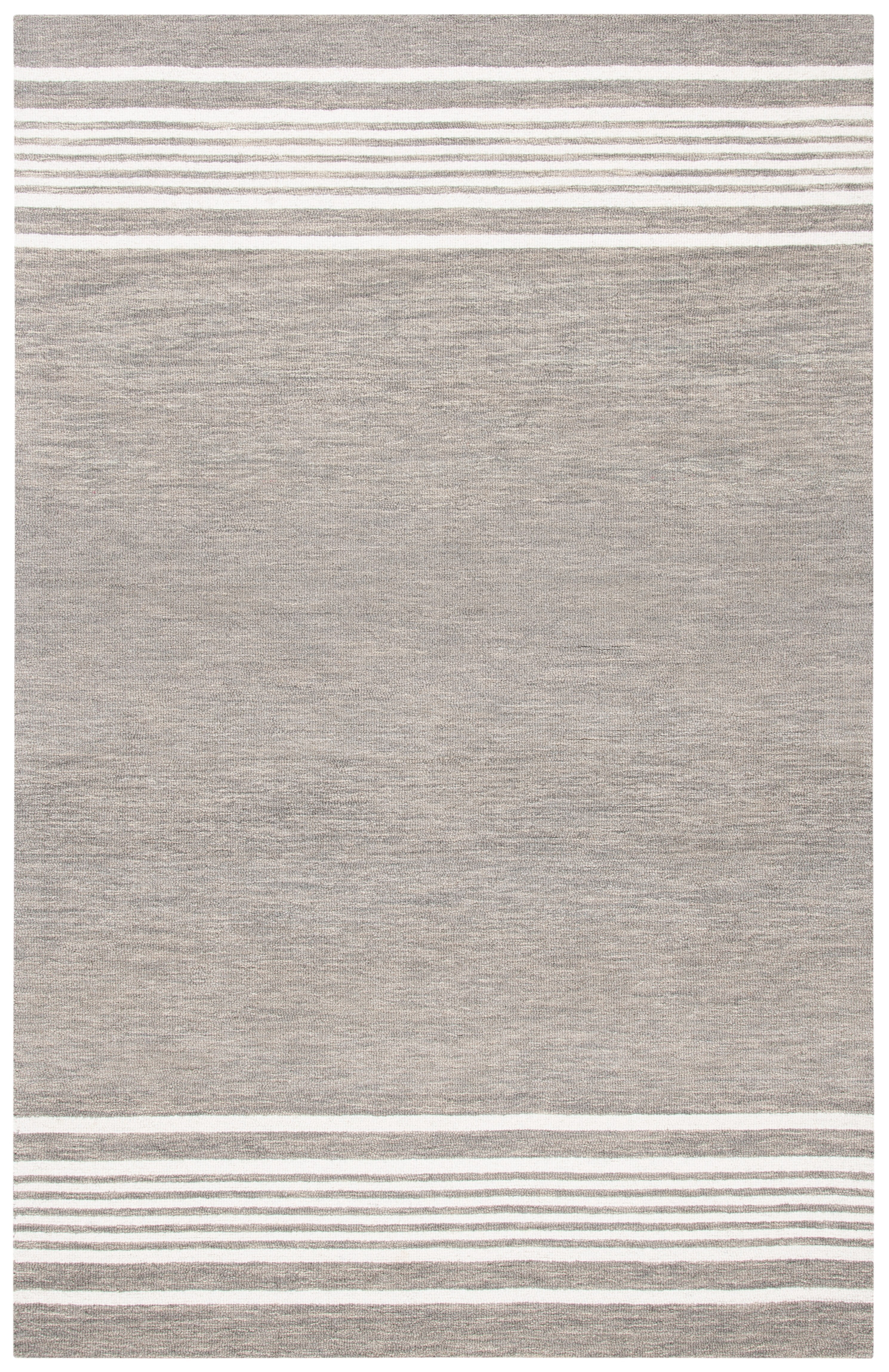 Safavieh Metro Gale Striped Area Rug, Charcoal/Ivory, 4' x 6'