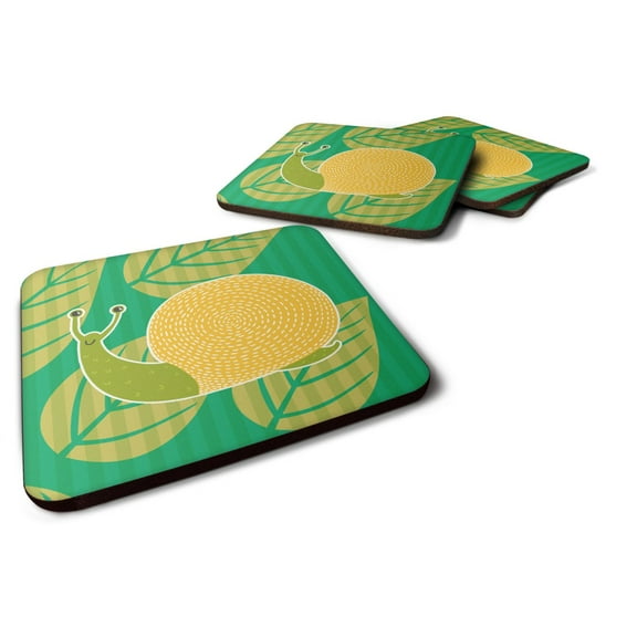 Snail Foam Coaster Set of 4
