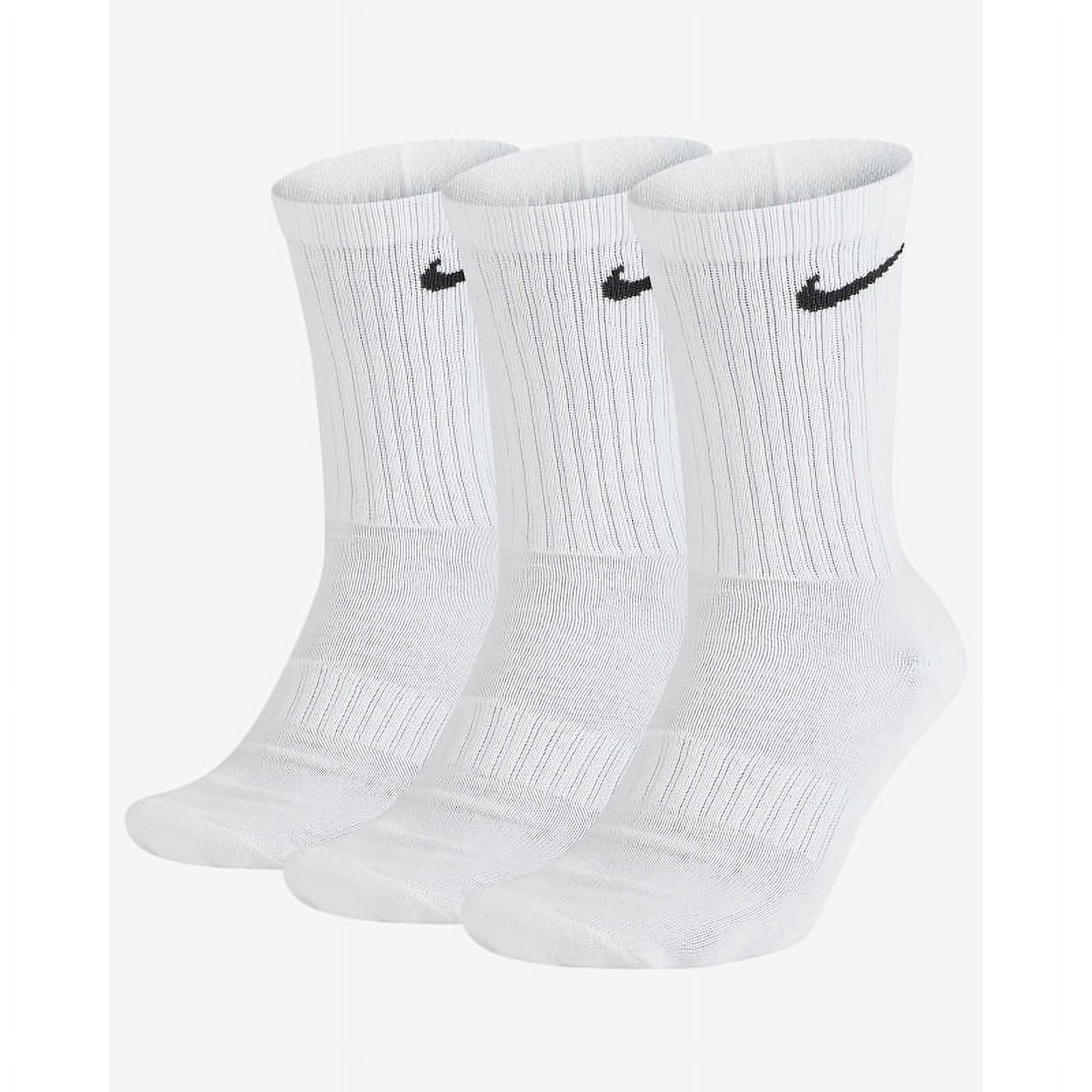 Nike Everyday Cushion Crew Training Socks White 3-Pack