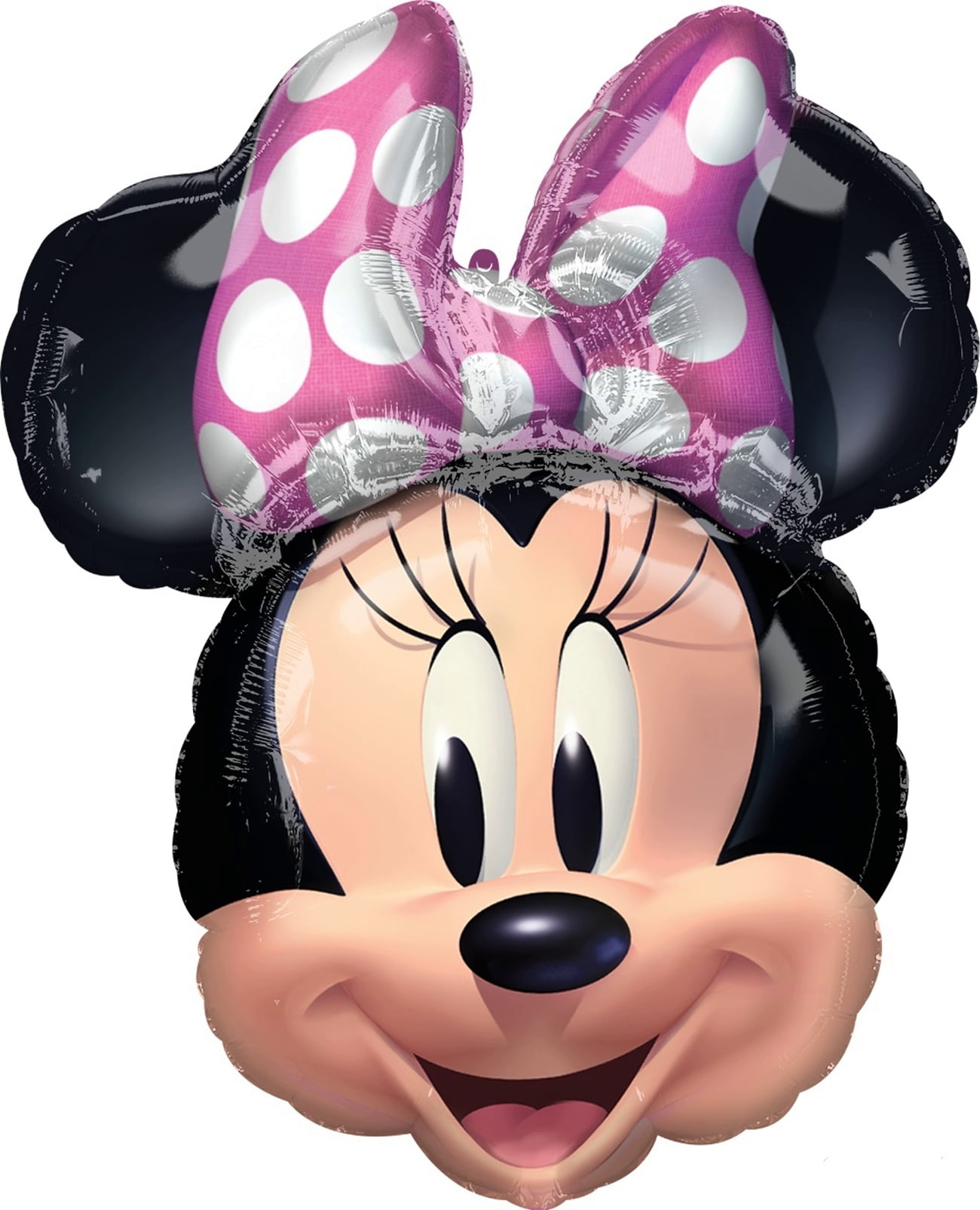 Minnie Mouse Party Supplies 4th Birthday Balloons Bundle with Character Mylar Balloons Heart Balloons and Big Number
