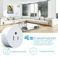 thumbnail image 5 of Teissuly WiFi Smart Plug With Remote Control And Timer Function Used In Conjunction With Auxiliary 10A Smart Socket For 2.4G Wi Fi, 5 of 9