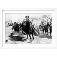 thumbnail image 2 of Art.com Mexican General Pancho Villa Riding with His Men after Victory at Torreon Photographic Print, White Frame Wall Art, 44" x 32", 2 of 4