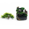 thumbnail image 5 of Tabletop Water Fountain with Color Changing LED, Desktop Rock Waterfall with Feng Shui Spinning Ball, Zen Relaxation Indoor Fountain for Office Home Decor, 8" x 6" x 12", 5 of 12