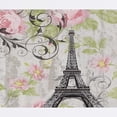 thumbnail image 2 of CafePress - Modern Floral Paris Eiffel Tower Art Mousepad - Non-slip Rubber Mousepad, Gaming Mouse Pad, 2 of 6