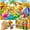 Africa, variant on Giant Floor Puzzles for Kids - Ages 4-6 - Ocean 2x3 Feet 48 Piece Puzzles for Toddlers 3-5 by QUOKKA