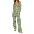 thumbnail image 2 of BILIKEYU Pink Valentine Pajama Set for Women Date Night Romantic, 2 of 5
