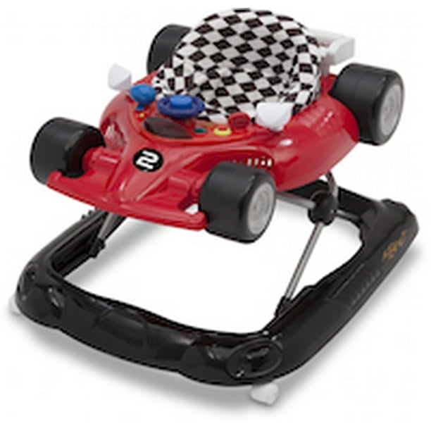 Delta Children Deluxe Lil' Drive Infant Baby Activity Center Walker, Top Speed