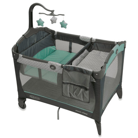 Graco Pack 'n Play Change 'n Carry Playard with Bassinet, (Best Play Yards With Bassinet)