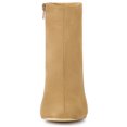 thumbnail image 2 of Unique Bargains Women's Zipper Chunky Heel Ankle Boots, 2 of 6
