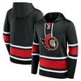 thumbnail image 2 of Chandail à Capuchon à Lacets Profond pour Hommes Ottawa Senators - Noir, 2 of 3