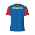 thumbnail image 4 of Exclusive design Mongolia Flag Grain 3D Printed Men For Running Bike Soccer Tennis Fitness Sports tshirt Mesh Fans Short T-shirt, 4 of 11