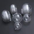 thumbnail image 3 of MasteelfCA 15 Pcs Boîte à Bonbons Créative Ronde Décorée Boîte de Rangement en Plastique Transparent, 3 of 7