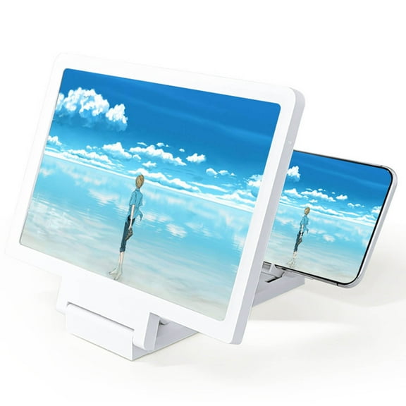 Phone Screen Magnifier 7.8 Inch, Gaqring Portable HD Acrylic Lens Mobile Screen Amplifier, Foldable No Battery Needed Screen Enlarger for Smartphones Movies Gaming