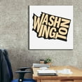 thumbnail image 6 of Epic Graffiti 'Washington 2'  by Art Licensing Studio Canvas Wall Art, 37" x 37", 6 of 8