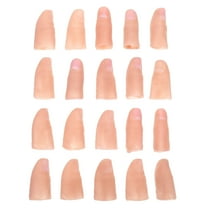 20pcs Interesting Finger Props Creative Magician Finger Covers Tricks Props