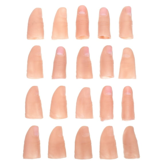 20pcs Interesting Finger Props Creative Magician Finger Covers Tricks Props