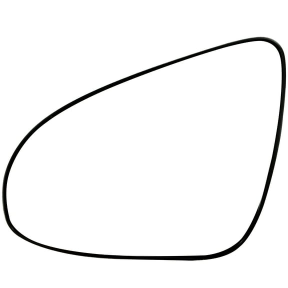 SCITOO Side View Mirror Glass Driver Left Side Mirror Glass Fit For 2012-2017 For TOYOTA CAMRY/YARIS W/O HEATED Chrome Flat Replacement Exterior Mirror Glass