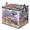 Multicolor 2, variant on CURLYOOT Love Flower Unicorn Large Storage Bag, Clothes Storage Bin Foldable Closet Organizer with Handle, Fabric Storage Containers for Clothing, Blanket, Comforter, Bedding