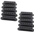 thumbnail image 3 of Pastillas de Plástico para Guitarra, Bobinas, 48 ​​mm, Espaciado de Polos, Accesorios para Guitarra, Juego de 10, Negro SM SunniMix Guitarra de recogida de bolillos, 3 of 6