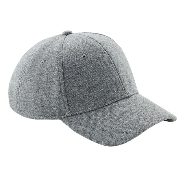 Beechfield - Gorra estilo béisbol de jersey modelo Athleisure unisex (Gris Jaspeado)