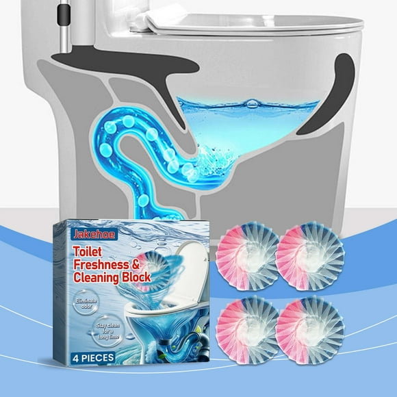EGNMCR Efficient Toilet Freshener Cleaning Block Deodorizing Long Lasting Automatic Release Easy To Use Sewer cleaning blocks
