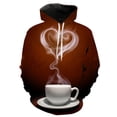 thumbnail image 2 of Sudadera con capucha con gráfico de café para hombre USD Rose Sudadera con estampado 3D Sudadera con capucha de manga larga informal para primavera y otoño Tops de gran tamaño, 2 of 5