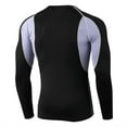 thumbnail image 2 of KTMKH Men's Breathable Sports Winter Underwear Base Layer Topstight-fitting Long-sleeved Quick-Drying Fitness Top, 2 of 3