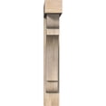 thumbnail image 2 of Ekena Millwork 7 1/2"W x 36"D x 48"H Olympic Block Smooth Bracket w/ Offset Brace, Douglas Fir, 2 of 25