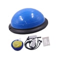 thumbnail image 1 of Pelota de equilibrio,Pelota de equilibrio de media altura para ejercicio con superficie antideslizante,Pelota de ejercicios de equilibrio de 46 cm de diámetro,Equipo de entrenamiento de Azul, 1 of 8