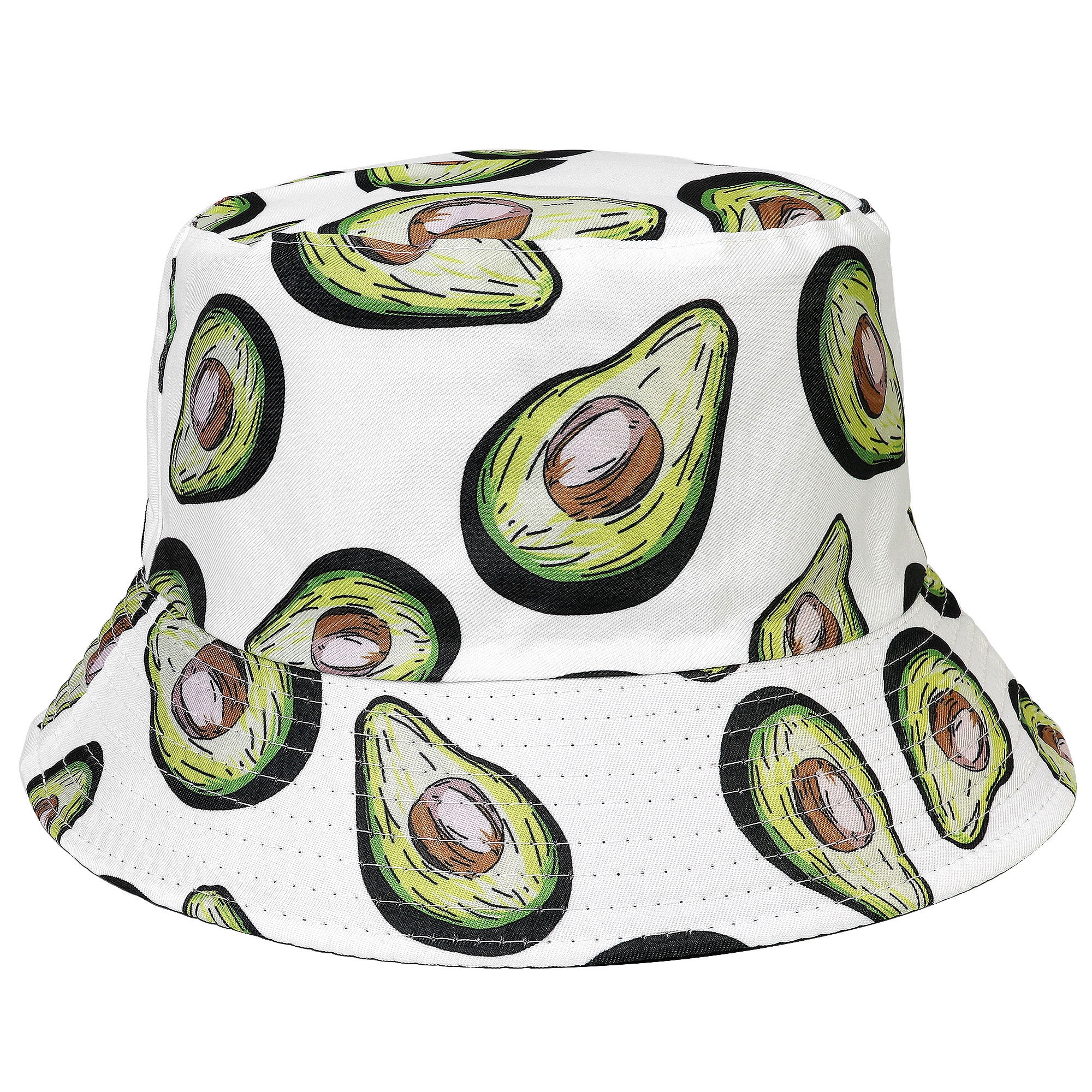 San Diego Hat Company aqua and cream fabric sun hat San Diego Hat Company Unisex Ultrabraid Sun Hat, Large Brim  main image 2