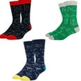 thumbnail image 1 of Chaussettes de Mode pour Hommes Amusantes Colorées Confort Décontracté en Coton, 1 of 4