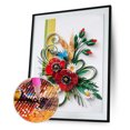 thumbnail image 2 of Cuadros Decorativos Diamante pintura quilling papel pintura completo redondo rhinestone pared Likrtyny embutido en tela, 2 of 9