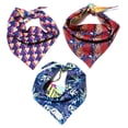 thumbnail image 2 of Bandanas para perros BFF set de 3 piezas talla grande Botanical, 2 of 5