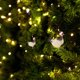 thumbnail image 3 of Colgante de árbol de Navidad, 4 piezas de Navidad de madera Sca, 3 of 4