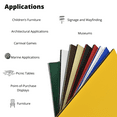 BuyPlastic King ColorCore Plastic Sheet 1 4 X 12 X 12 Red Black Red bloempot-action-nl