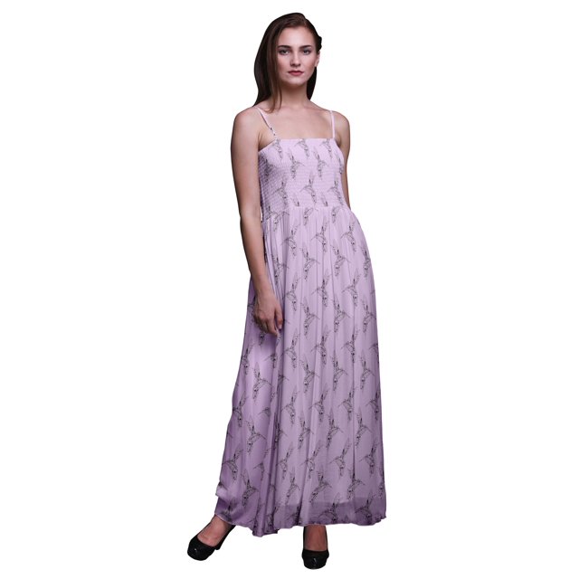 Bimba Robe de Plage Soleil à Smocks pour Femmes, Très Petite Taille