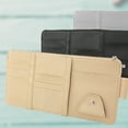 thumbnail image 2 of Haqieyen Car Visor Organizer Sunglass Holder Multipurpose Storage Container, 2 of 5