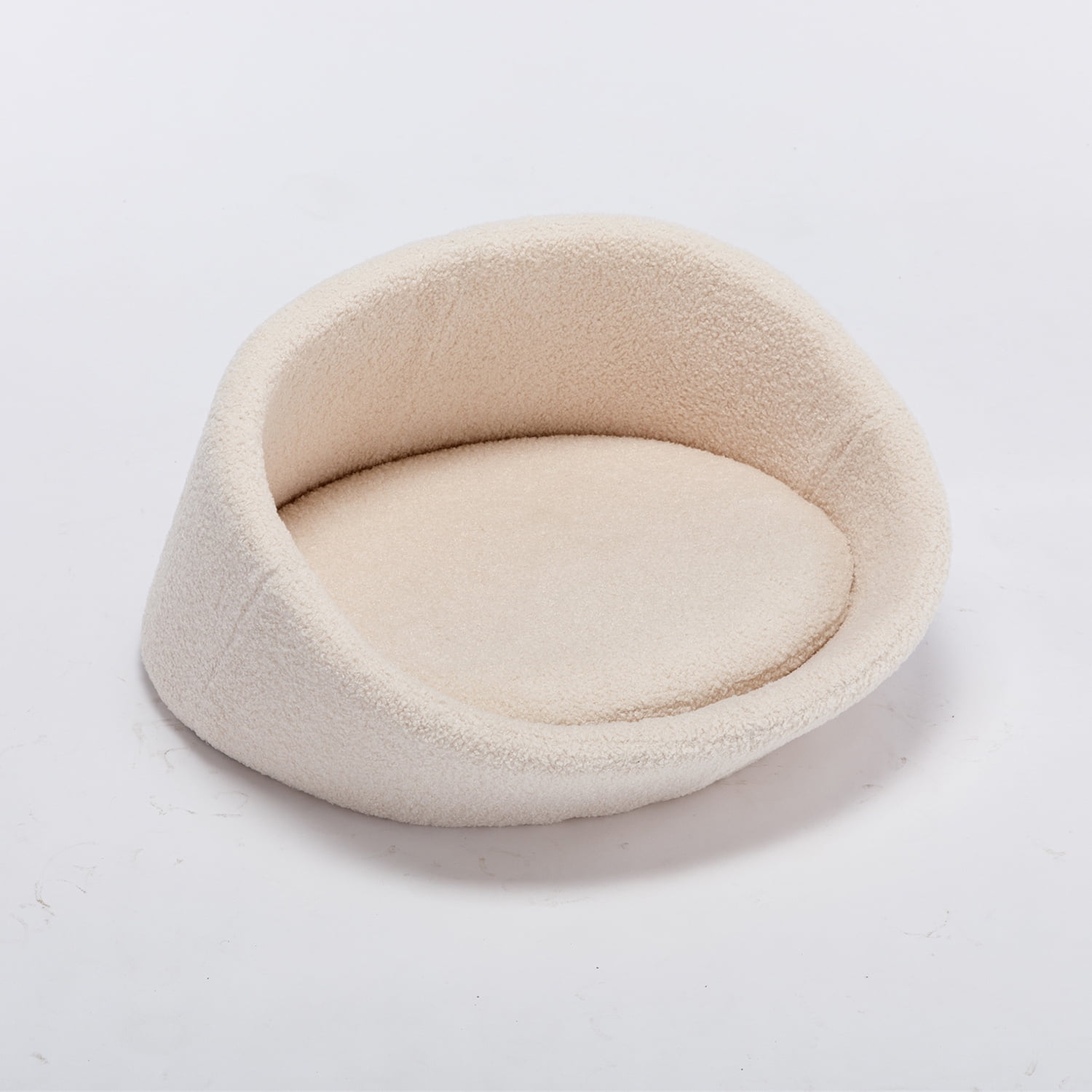 Pefilos 21" Dog Beds for Small Medium Dogs, Waterproof Memory Foam Indoor Pet Sofa Bed with Sides, Non-Slip Bottom Cat Couch Bed, Beige Pefilos 21" Dog Beds for Small Medium Dogs, Waterproof Memory Foam Indoor Pet Sofa Bed with Sides, Non-Slip Bottom Cat Couch Bed, Beige