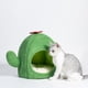 thumbnail image 4 of Linda cama para gatos, cama para gatos de interior, cuna para gatos de cactus, cueva con cojín extra, 4 of 7