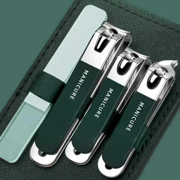 nail care kit, personal care tool accessories, finger and toe nail clipper set, professional manicure and pedicure set wit