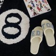 thumbnail image 3 of Alfombra redonda con acento de 8 bolas, suave, antideslizante, para decoración de sala de estar Ehuebsd Libre de BPA, 3 of 4